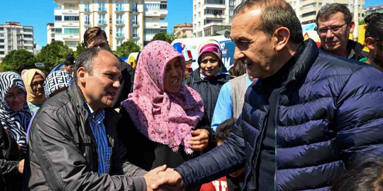 Vali Yavuz, Deprem Zamanında Olduğu Gibi Bayramın İlk Gününde De Kahramanmaraş’ta