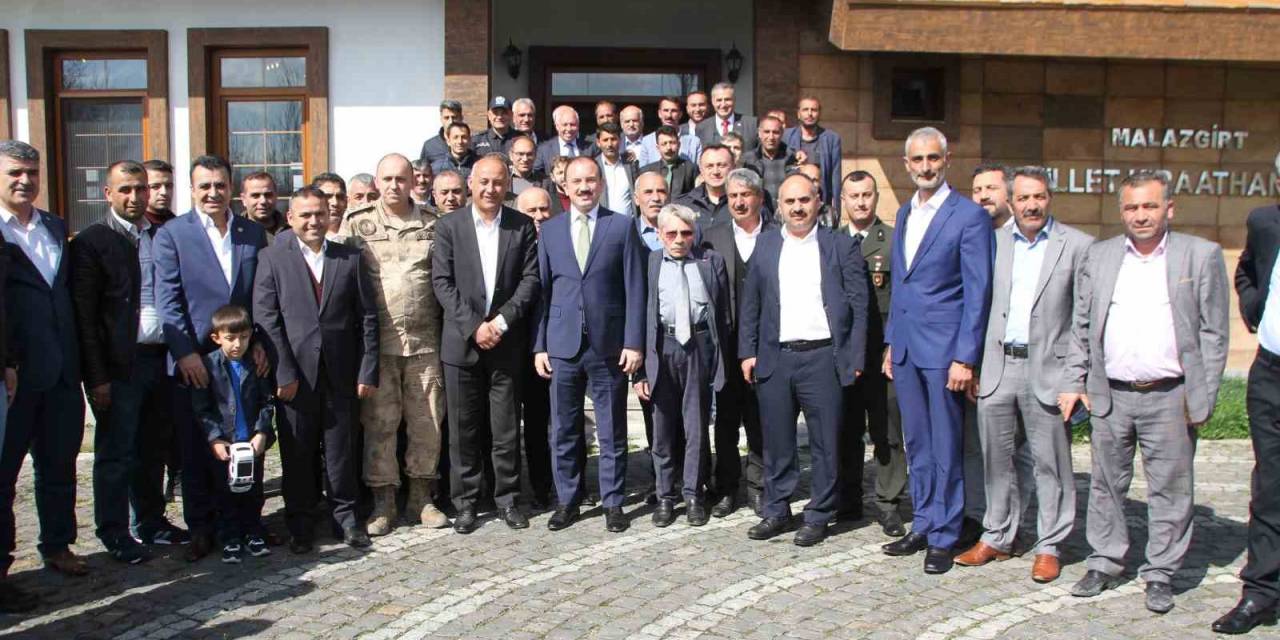 Malazgirt’te Bayramlaşma Töreni Yapıldı