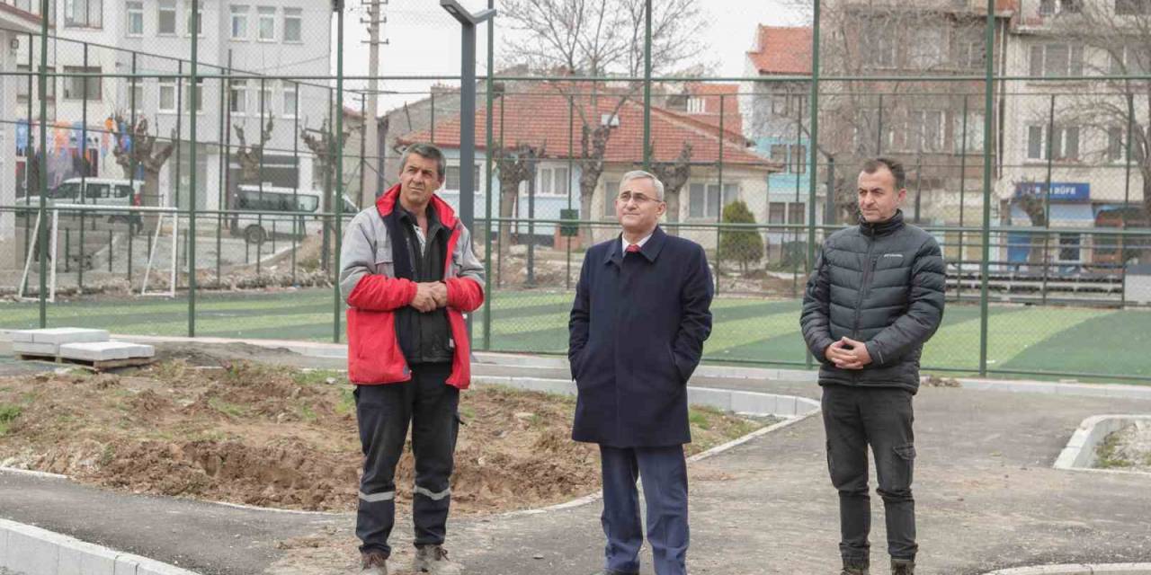 Ressam Ahmet Yakupoğlu Parkı’nda Çalışmalar Son Aşamaya Doğru Geldi