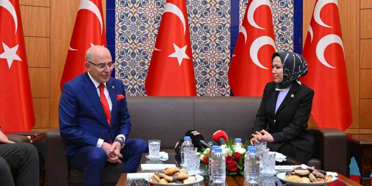 Ak Parti Ve Bbp’den Mhp’ye Ramazan Bayramı Ziyareti