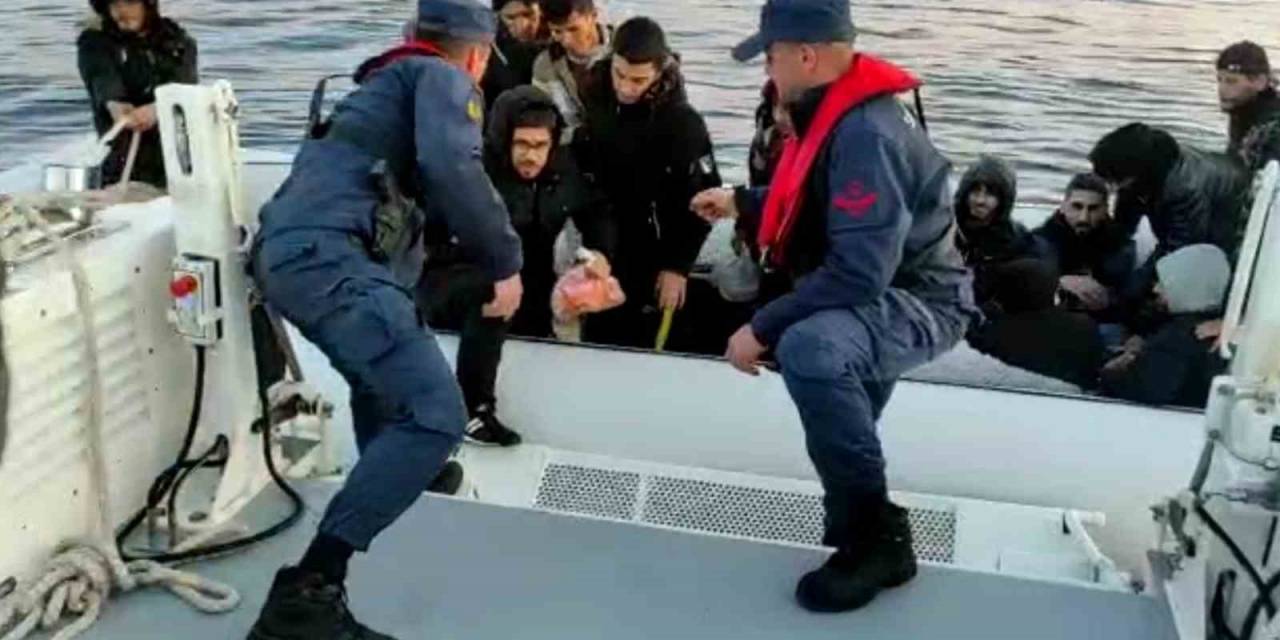 İzmir Açıklarında Göçmen Hareketliliği, Yüzlerce Göçmen Karaya Çıkartıldı
