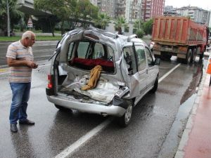 Samsun’da Trafik Kazası: 2 Yaralı