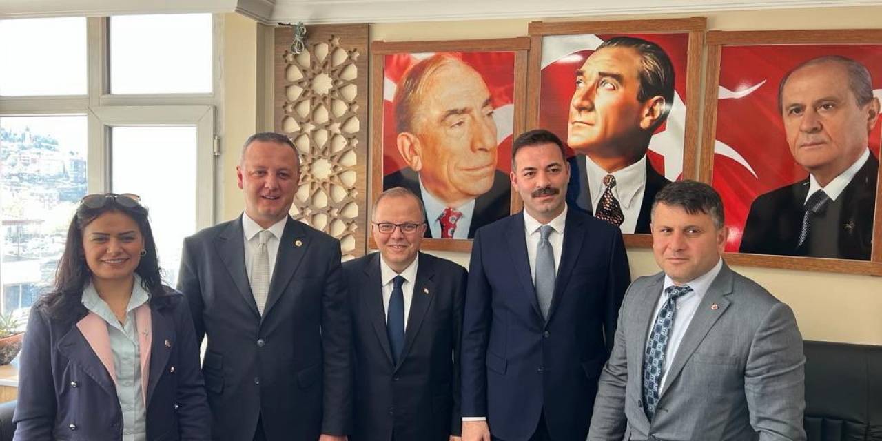 Başkan Alan Ve Çağlayan’dan Siyasi Partilere Bayram Ziyareti