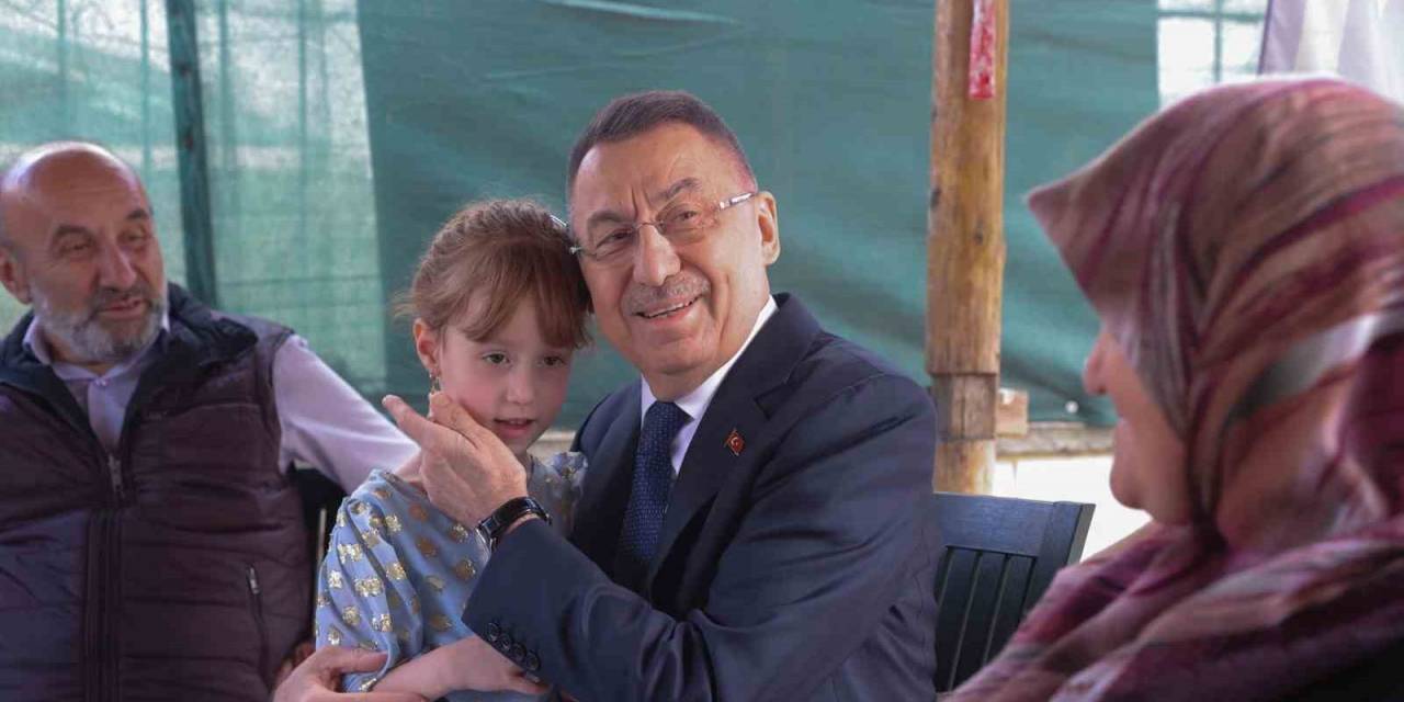 Cumhurbaşkanı Yardımcısı Oktay’dan İlk Afrin Şehidinin Ailesine Bayram Ziyareti