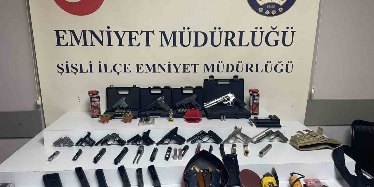 Şişli’de Silah İmalatı Yapan Şahıs Yakalandı