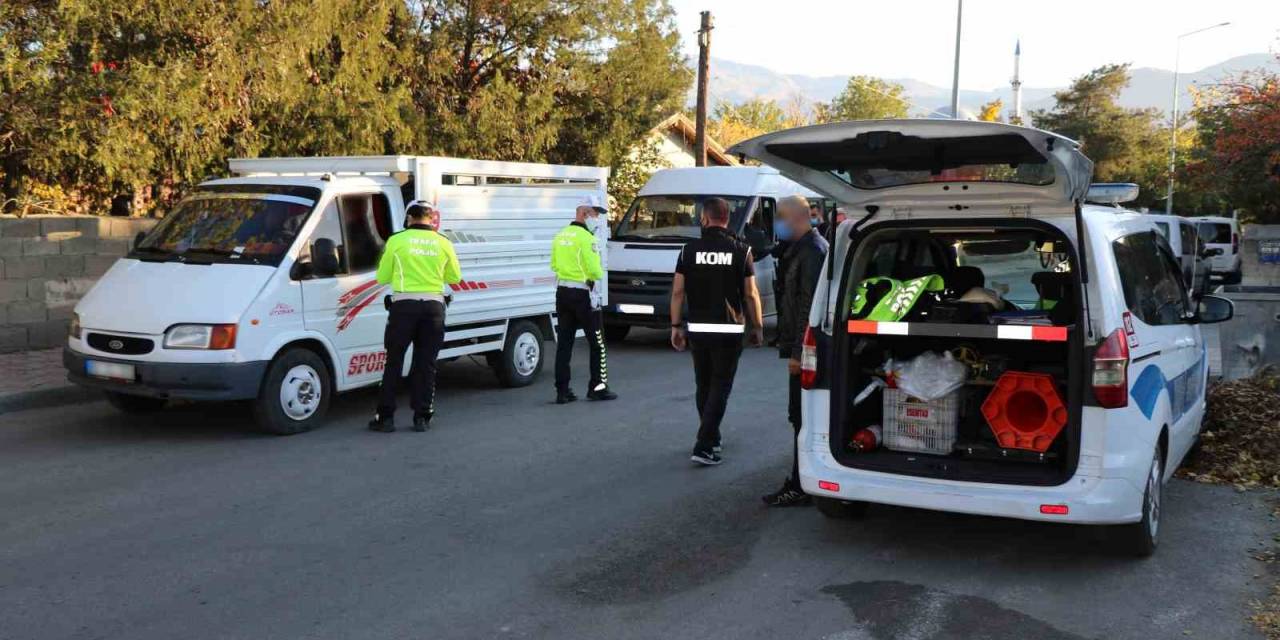 Erzincan’da Asayiş Uygulaması Gerçekleştirildi