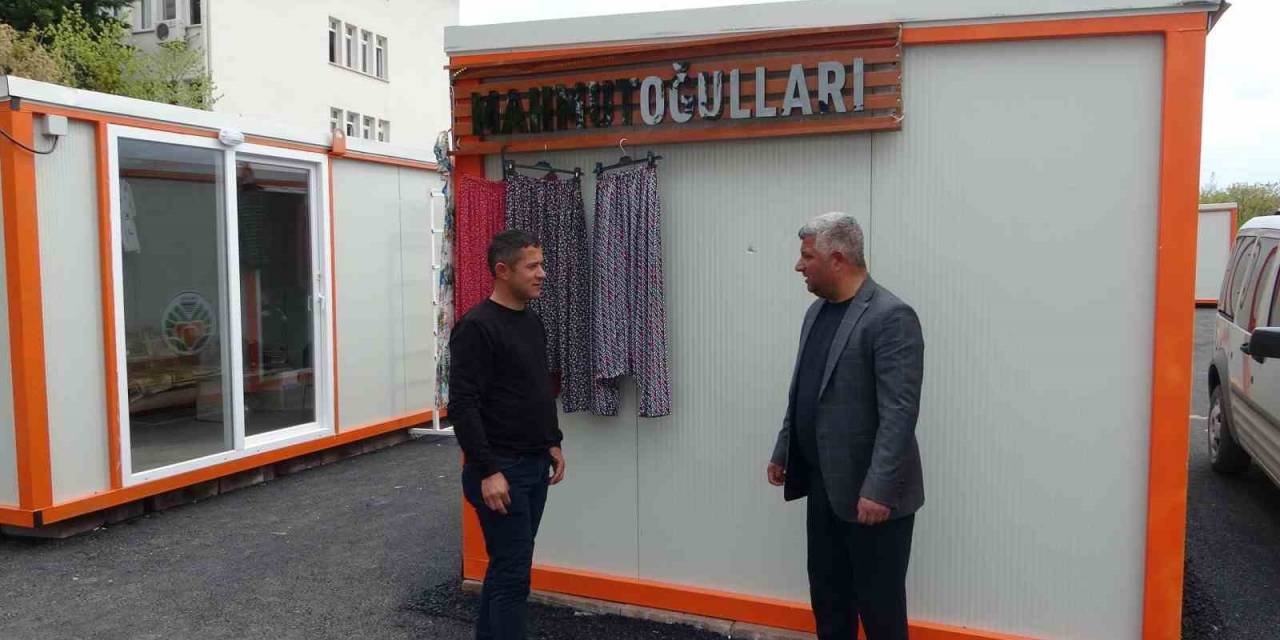 Malatya’da Konteyner Çarşılar Hizmet Vermeye Başladı
