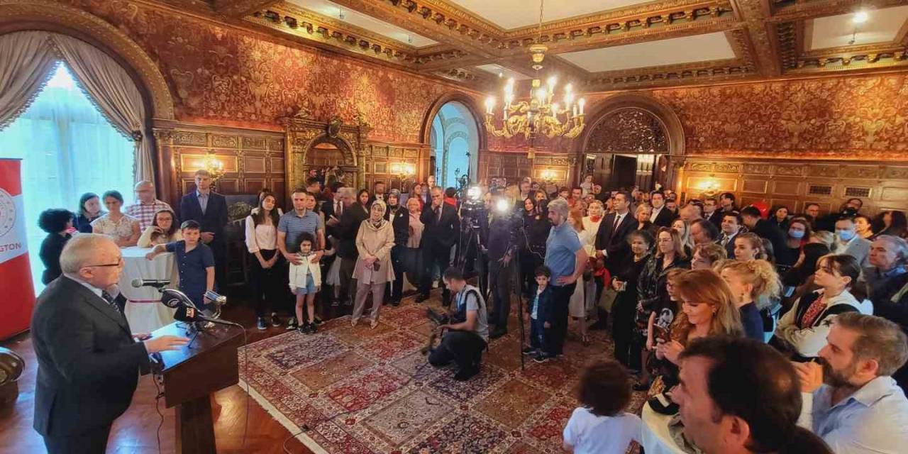 Türkiye’nin Washington Büyükelçiliğinde 23 Nisan Kutlaması