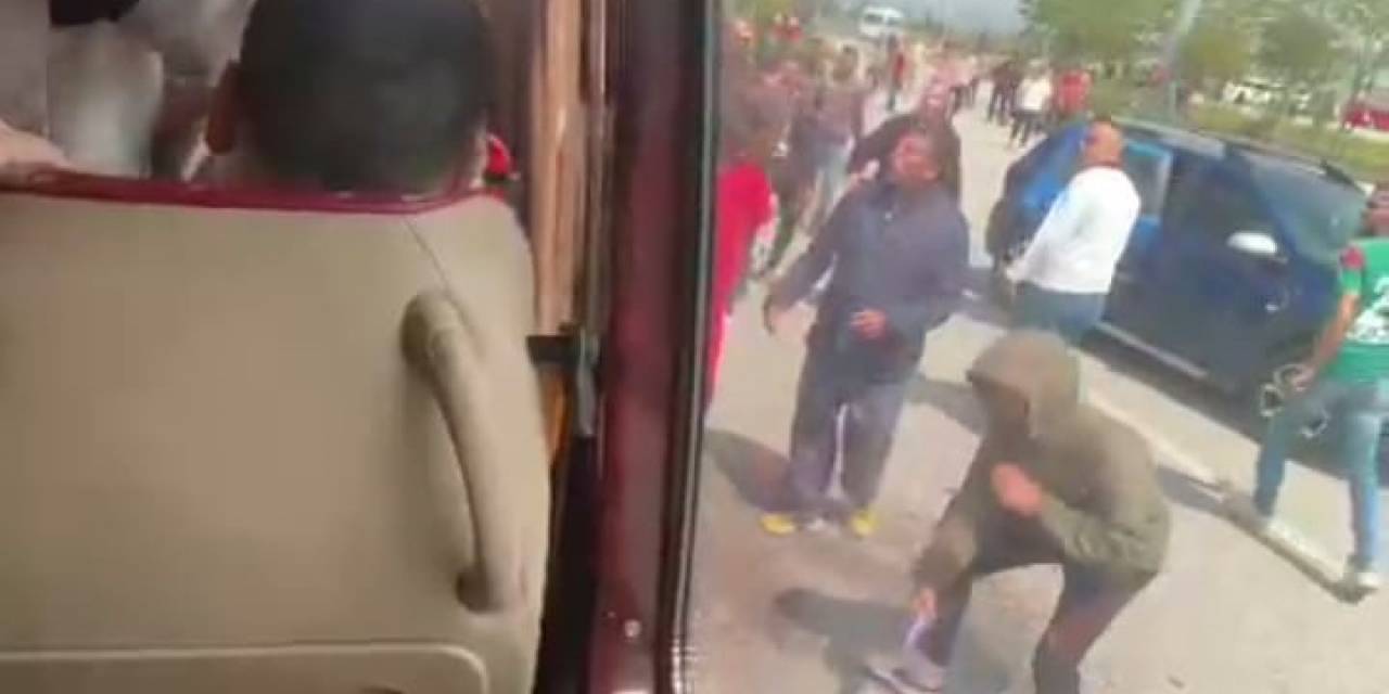 Kütahyalı Taraftarlara Saldırı