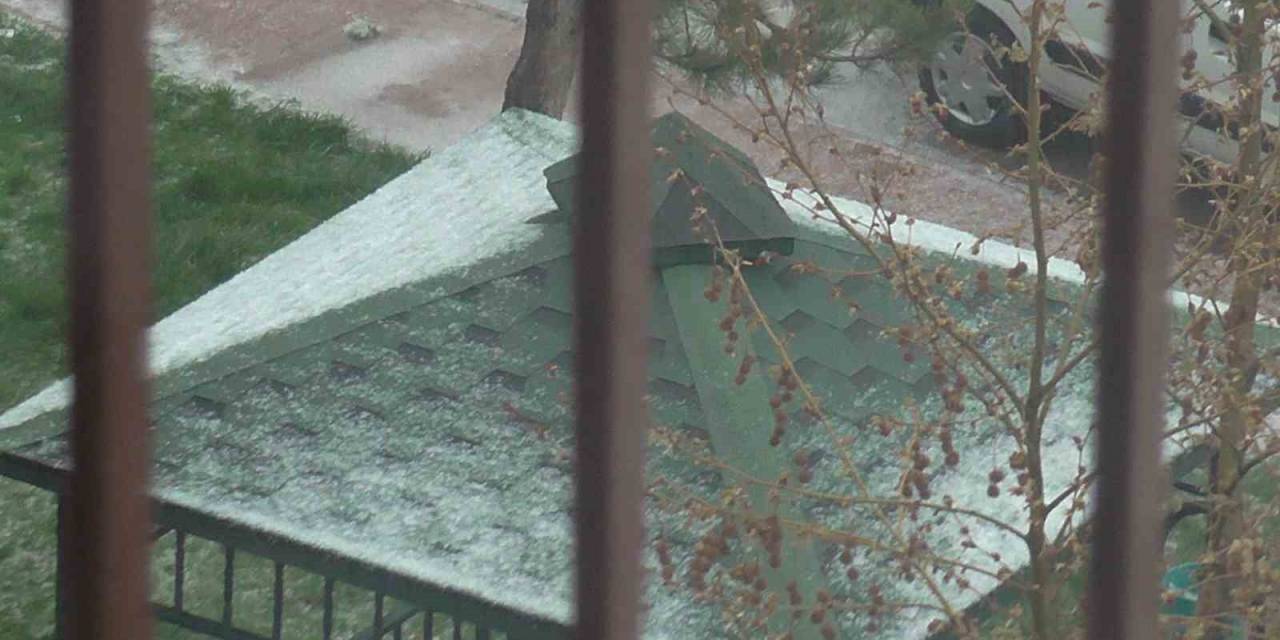 Konya’da Dolu Yağışı Ardından Güneşli Hava