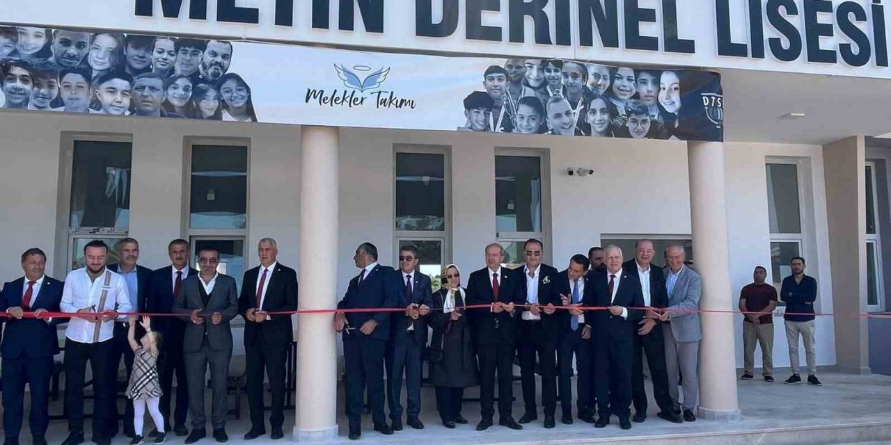 Kktc’de Yonpaş Metin Derinel Lisesi Törenle Açıldı