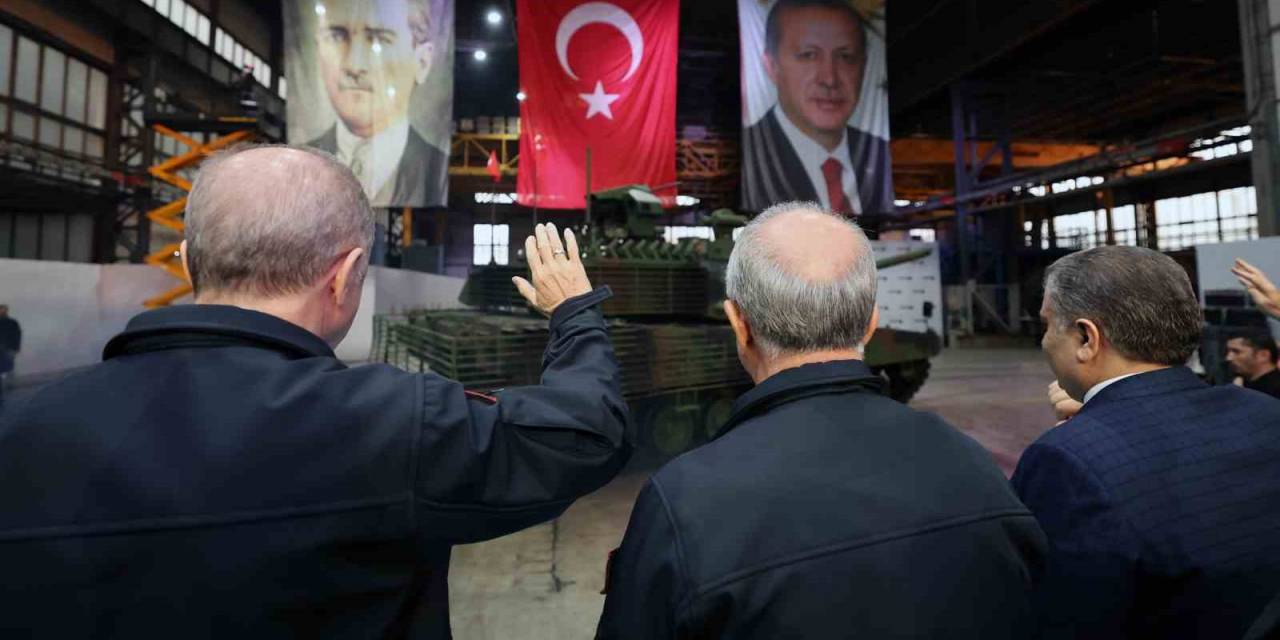 Cumhurbaşkanı Erdoğan, Altay Tankı’nın Teslim Törenine Katıldı