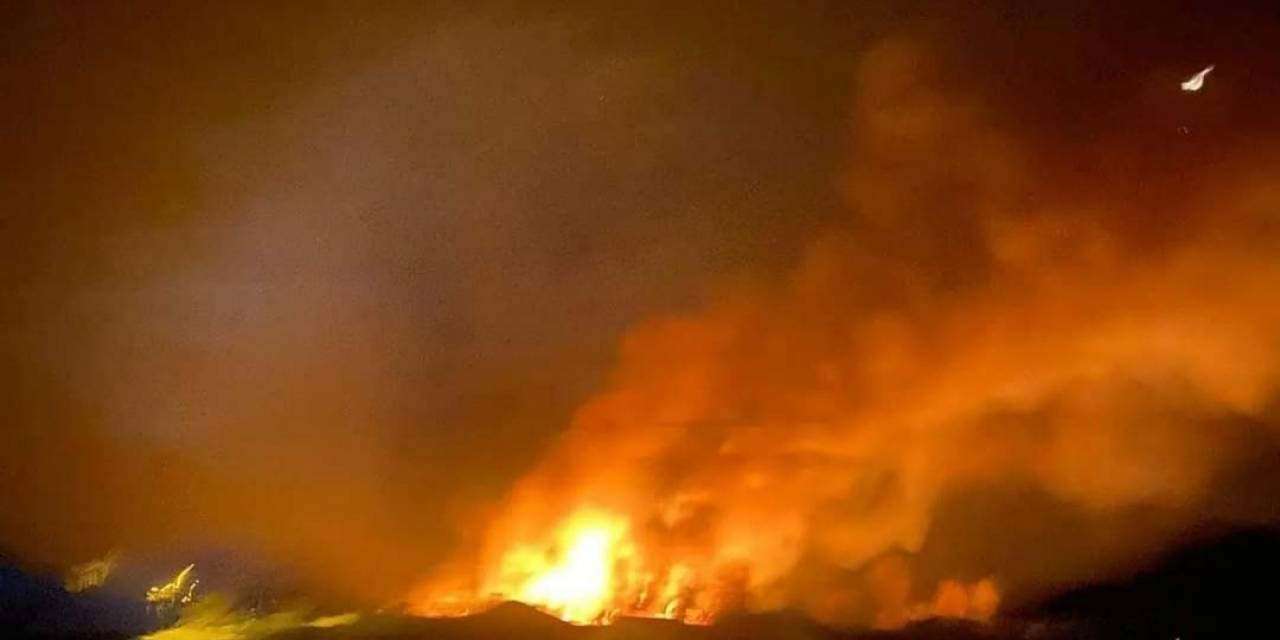 Van’da Sazlık Alanda Yangın