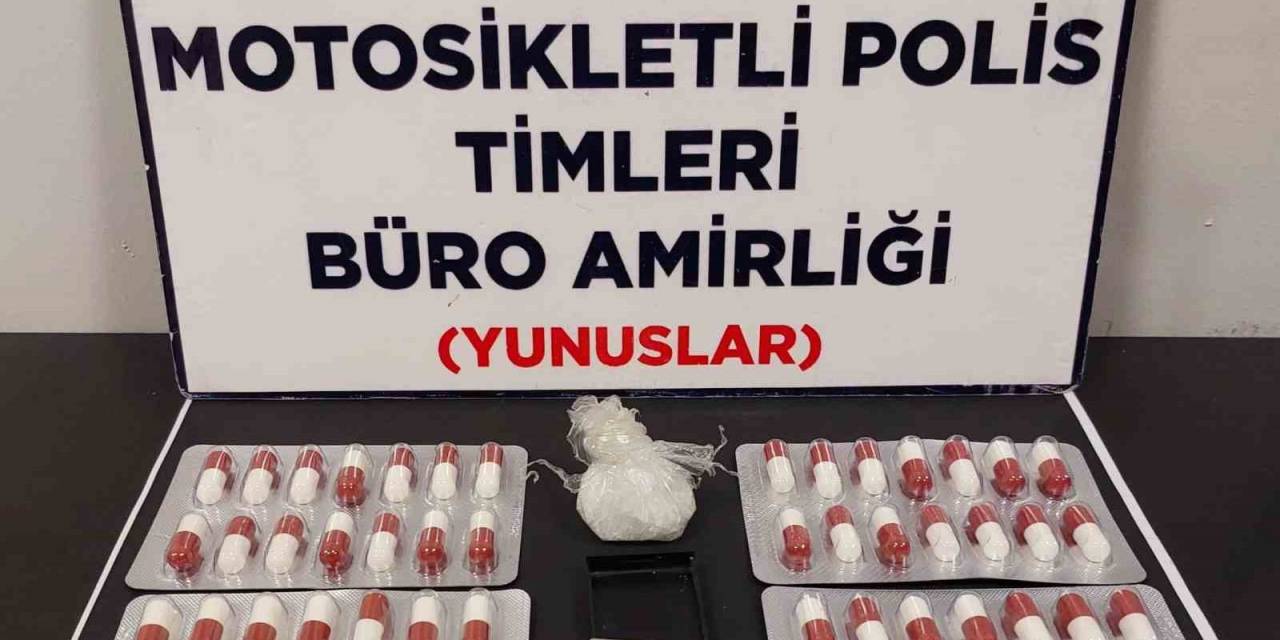Kütahya’da Yunus Timleri Uyuşturucu Ele Geçirdi