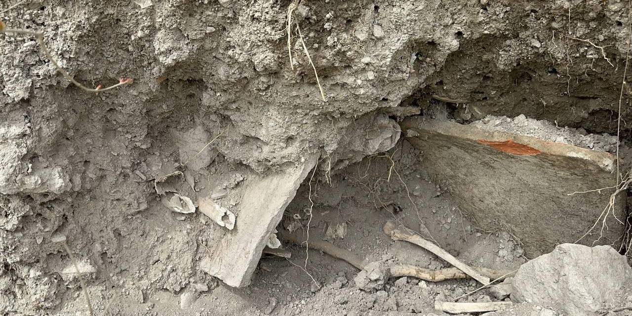 İznik’te Bizans Dönemine Ait Mezar Ve İnsan Kemikleri Bulundu