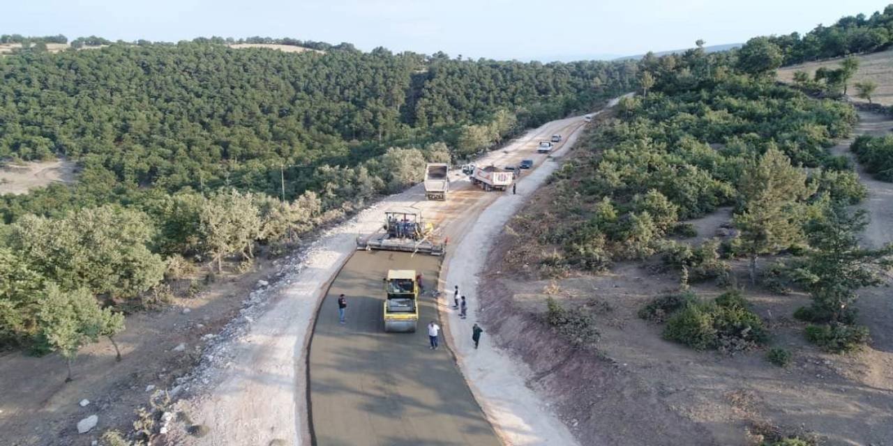 Balıkesir’de İlk Beton Yol Yapılıyor