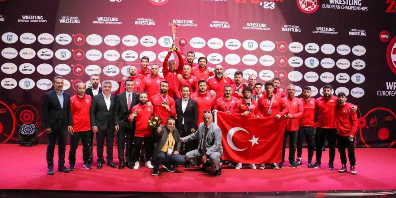 Türkiye Güreş Milli Takımı, Avrupa Şampiyonasına Damga Vurdu