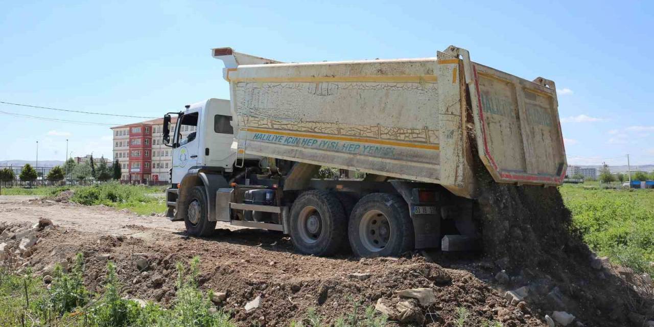 Haliliye’de Üst Yapı Çalışmaları Hızla Devam Ediyor