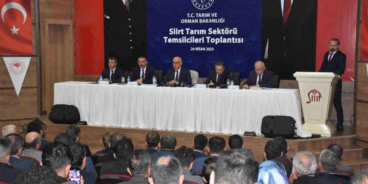 Tarım Ve Orman Bakanı Kirişci: “20 Yılda Üreticilere 803 Milyar Lira Destek Sağlandı”