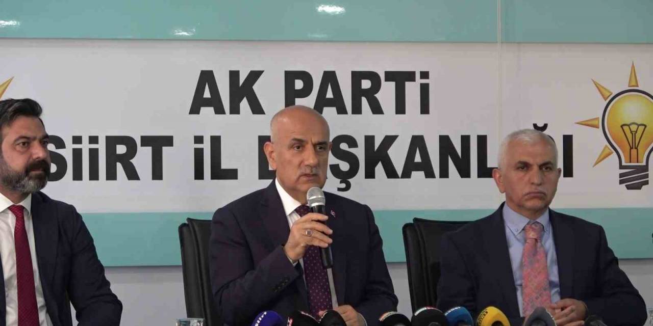 Bakan Kirişci: "ellerinden Gelse Üretimi Durduracaklar"