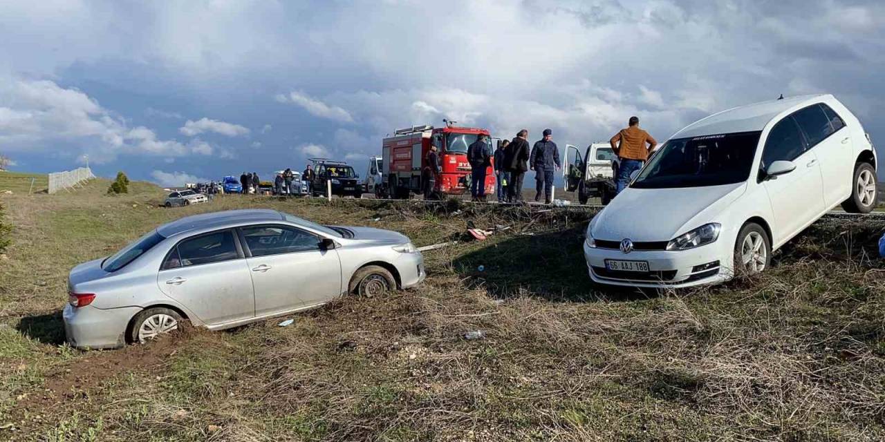 Yozgat’ta Zincirleme Kaza: 1 Ölü, 8 Yaralı