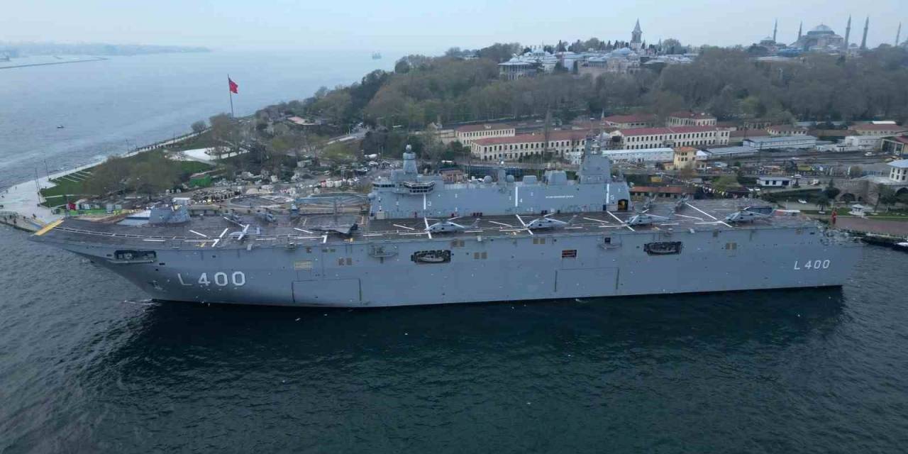 Tcg Anadolu’yu Bir Haftada 92 Bin 317 Kişi Ziyaret Etti