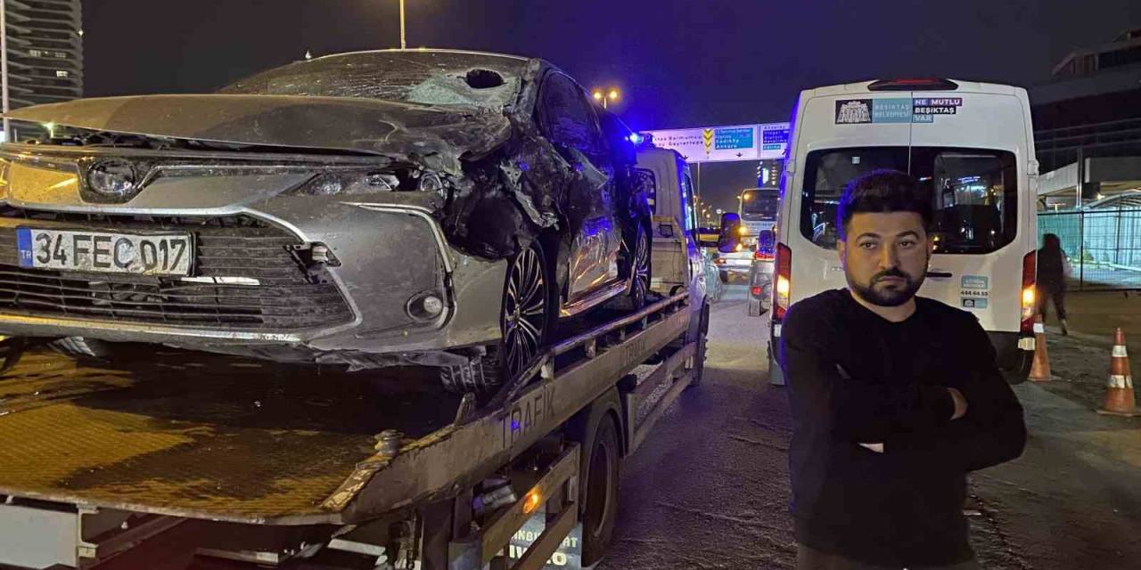 Zincirlikuyu’da Makas Atan Sürücü Zincirleme Kazaya Neden Oldu: 8 Yaralı