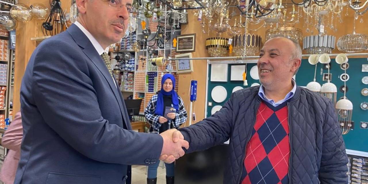 Seçim Çalışmalarını Sürdüren Çopuroğlu: “saha ’13. Cumhurbaşkanı Recep Tayyip Erdoğan Olacak’ Diyor”