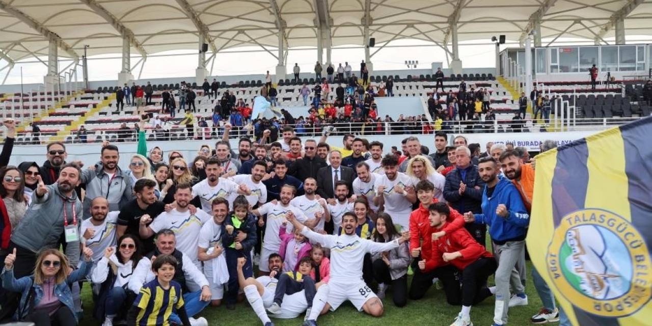 Talasgücü, 3. Lig Zaferini Depremzedeler İle Kutlayacak