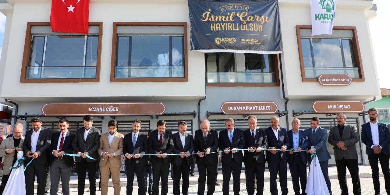 İsmil’de Çarşı Ve Ekmek Fırını Açıldı