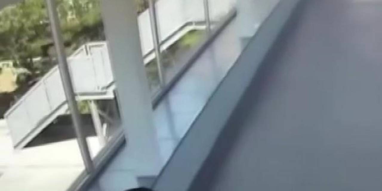 Üst Geçitte Yaşanan Saldırı Anı Güvenlik Kameralarına Yansıdı