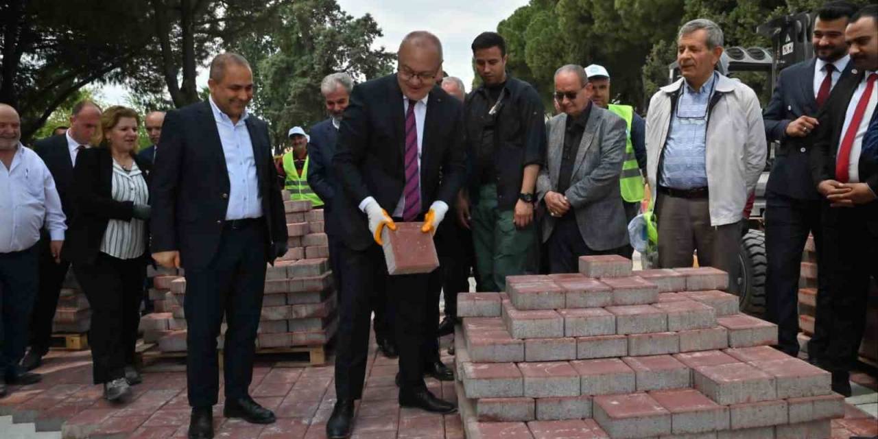 Başkan Ergün Saruhanlı’da İncelemelerde Bulundu