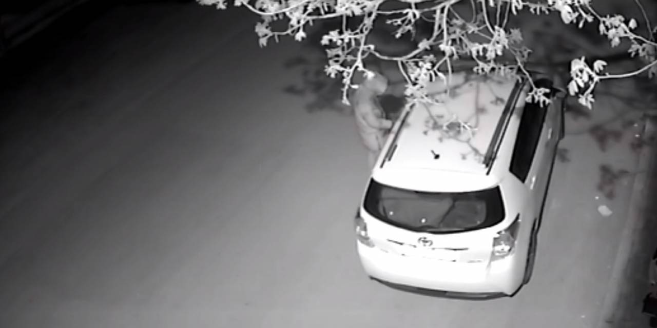 Isparta’da Otomobil Hırsızlığı Güvenlik Kamerasına Yansıdı