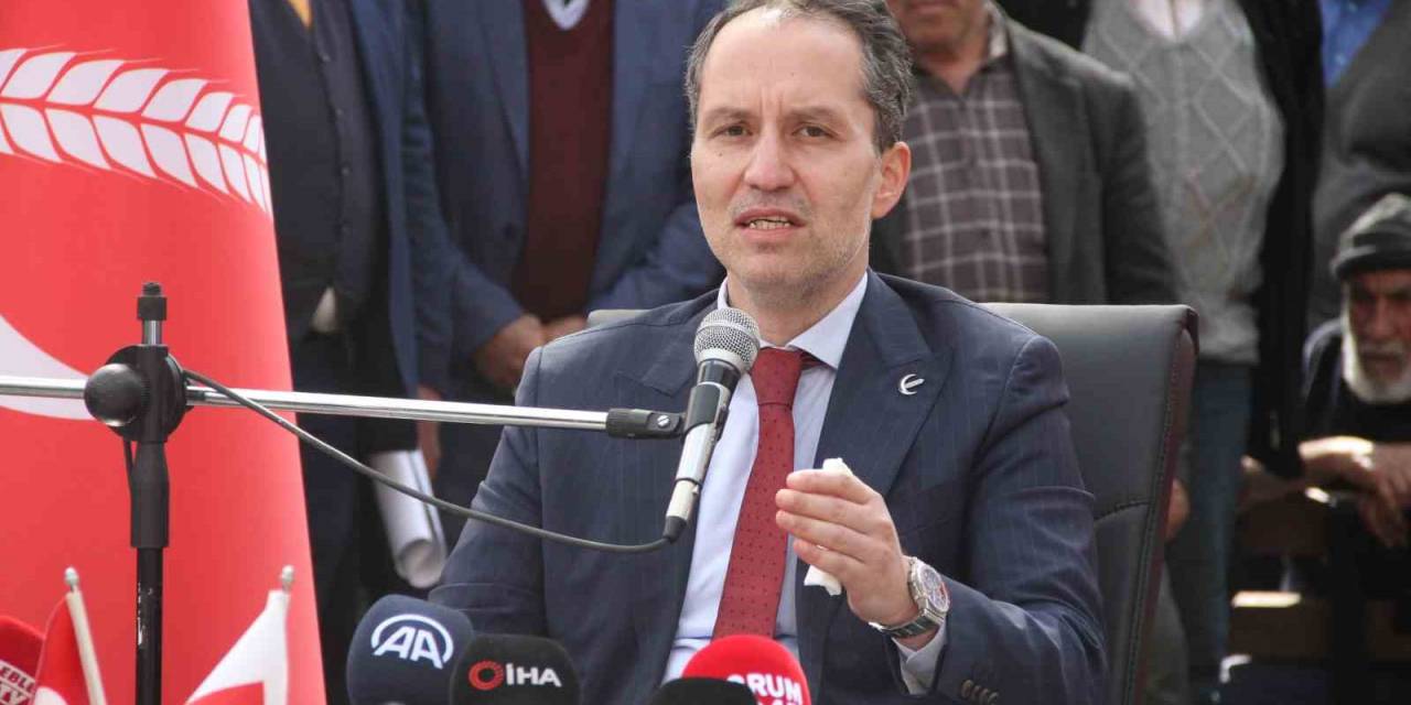 Erbakan’dan Hdp’nin Terörist Başı Öcalan’a Özgürlük Vaadine İlişkin Açıklama