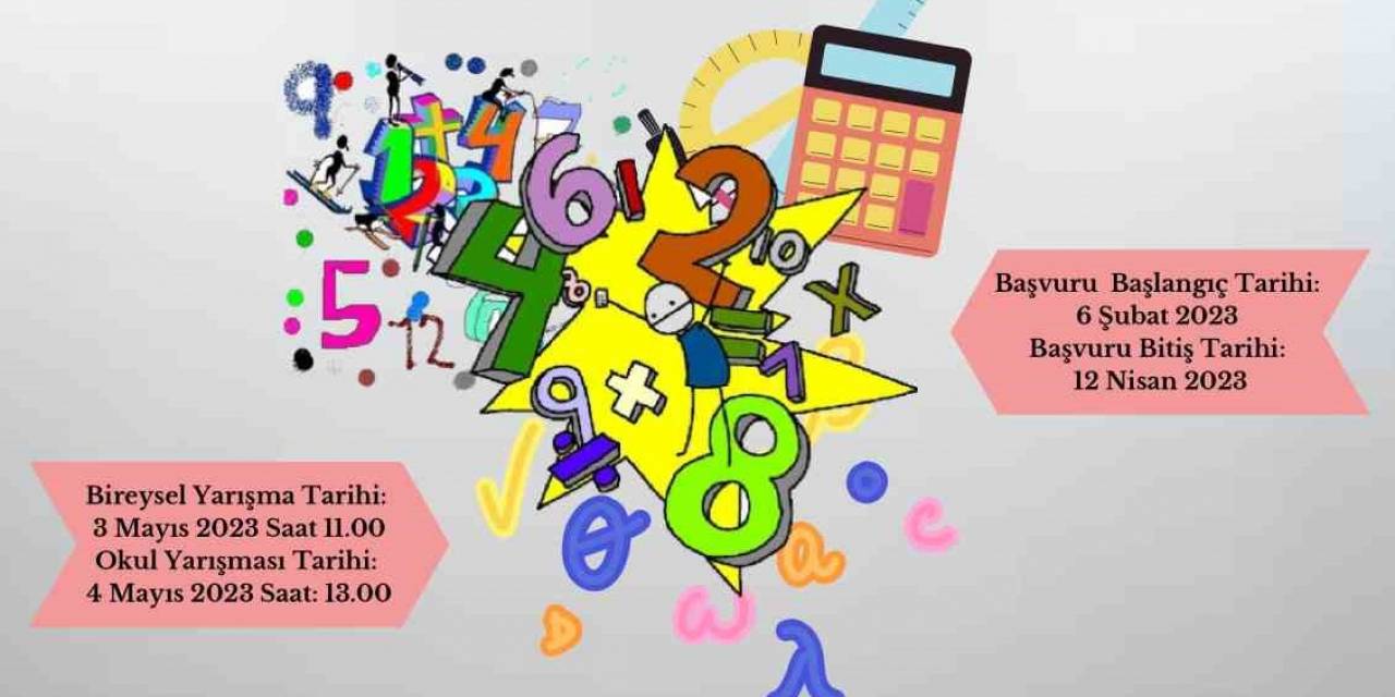 Okullar Arası Matematik Bilgi Yarışması Düzenlenecek