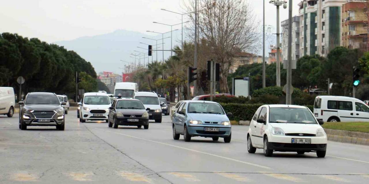 Aydın’da Araç Sayısı 536 Bin Oldu