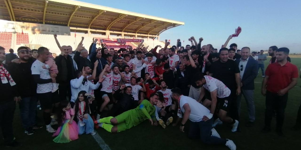 Olaylı Maçta Antalya Süper Amatör Lig Şampiyonu Döşemealtı Belediyespor Oldu