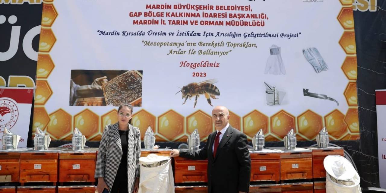 Mardin’de Arı Yetiştiricilerine Destek