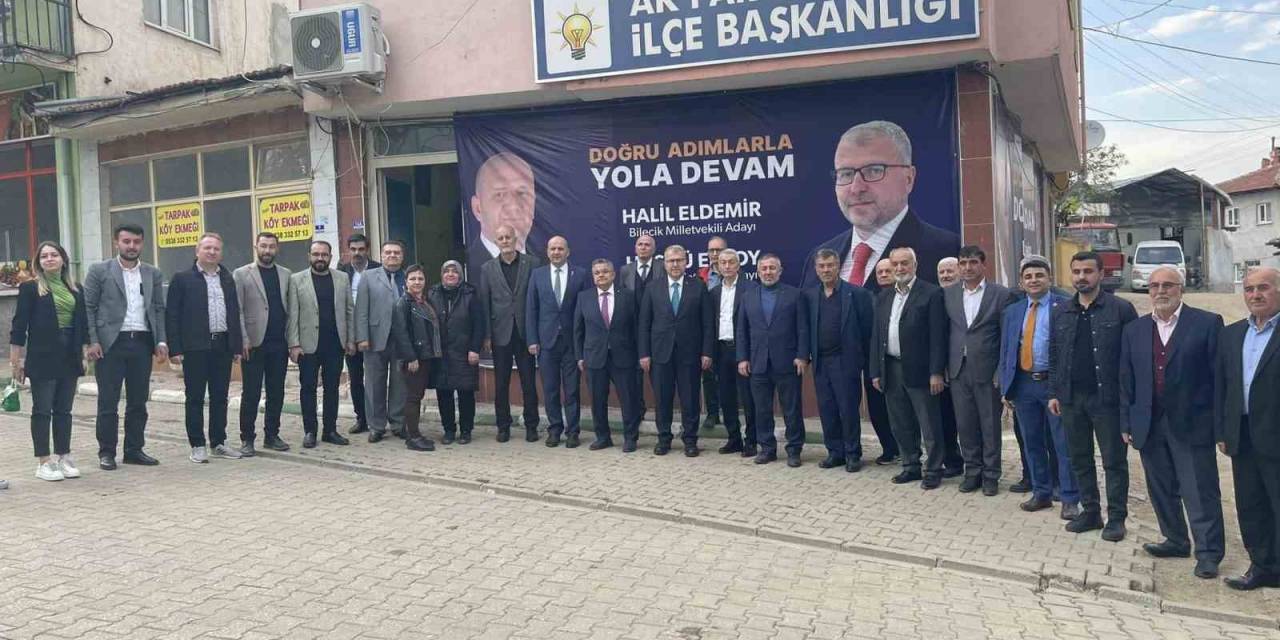 Ak Parti İlçe Ziyaretleri Çerçevesinde Vatandaşlarla Buluştu