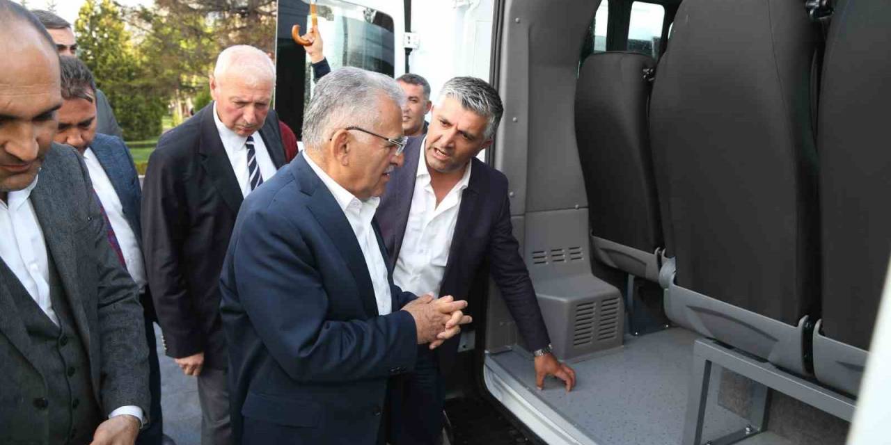 Başkan Büyükkılıç’tan İlçelere Daha Modern Ve Konforlu Ulaşım