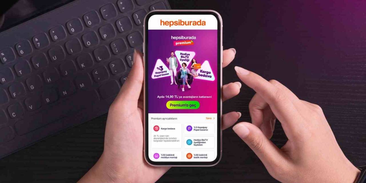 Hepsiburada Premium’dan Ücretsiz Kargo