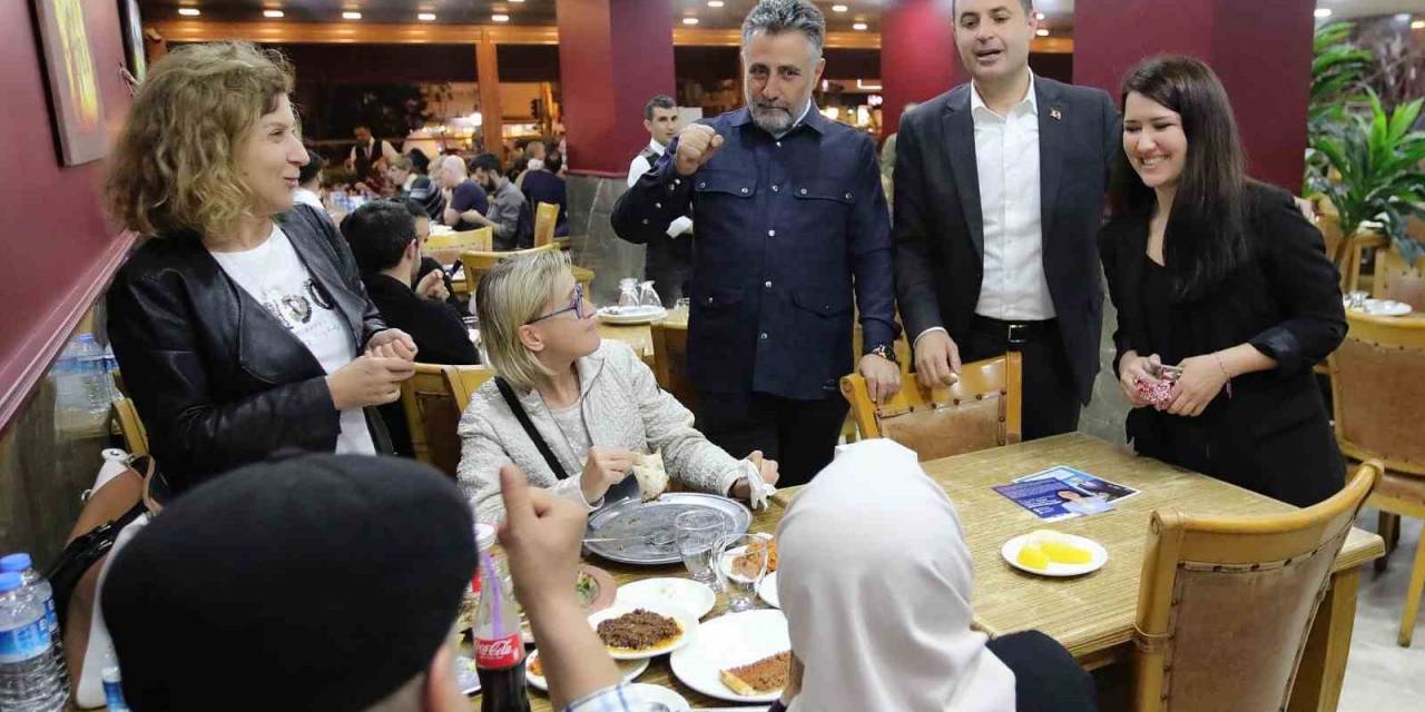 Başkan Sandal, Sahaya İndi