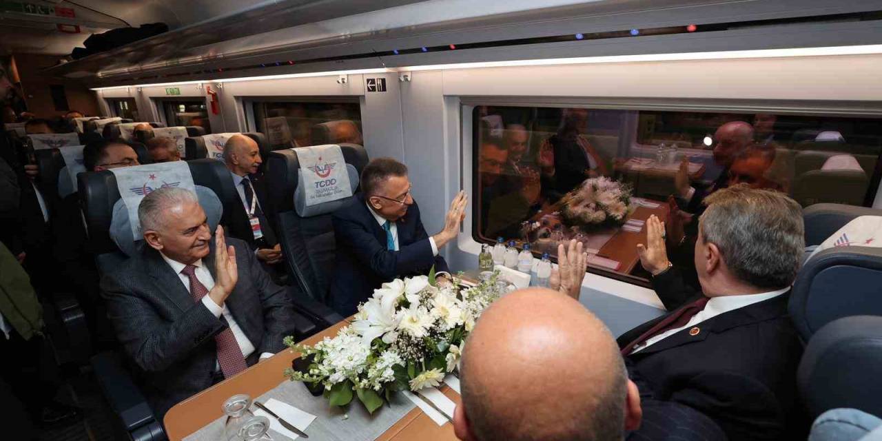 Ankara-sivas Yüksek Hızlı Tren Hattı’nda İlk Sefer
