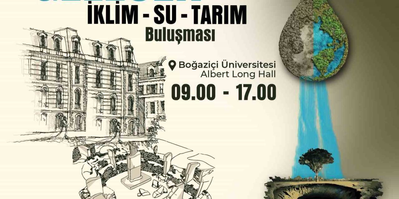 Sürdürülebilir Gelecek İçin “iklim-su-tarım” Zirvesi Yarın Başlıyor