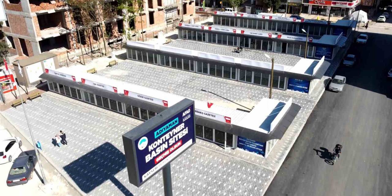 Adıyaman’da Medya Ve Basın Sitesi Kuruldu