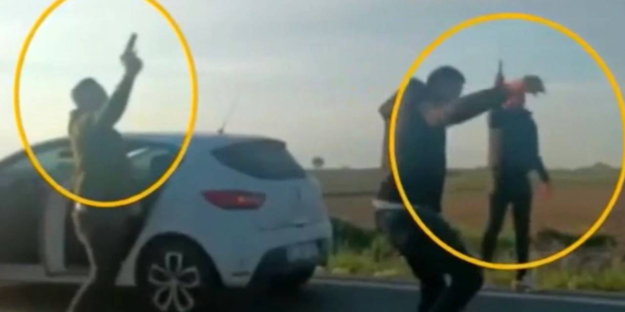 Yolda Havaya Ateş Açıp Oynayan Magandalar Operasyonla Yakalandı