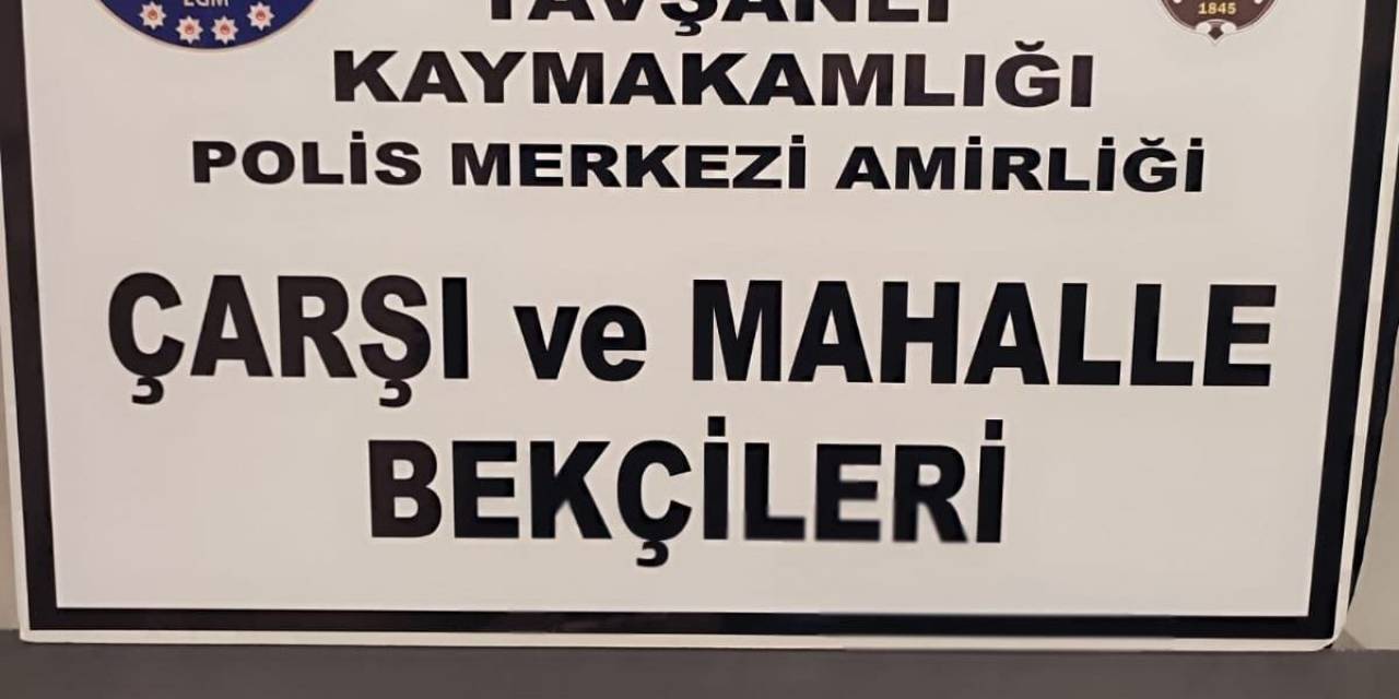 Tavşanlı’da Altın Kutusu İçerisinde Uyuşturucu