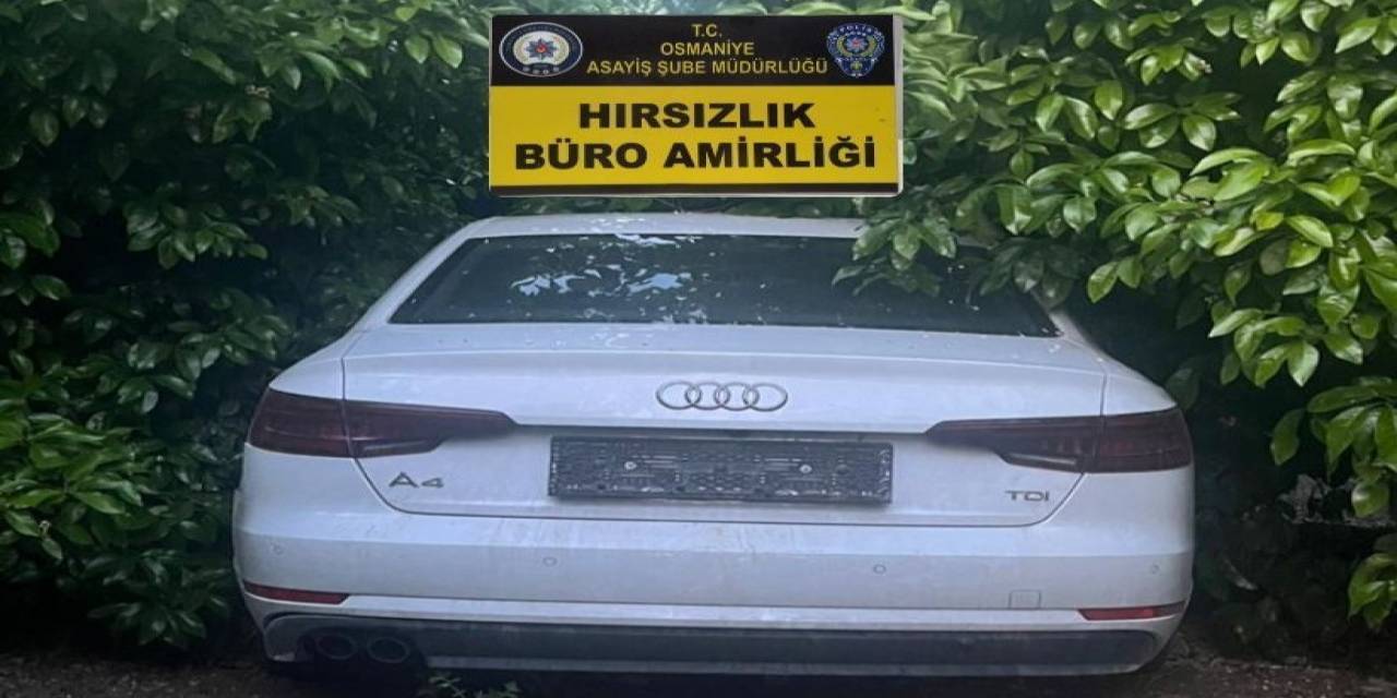 Çalıntı Otomobil Portakal Bahçesinde Bulundu: 1 Şüpheli Tutuklandı