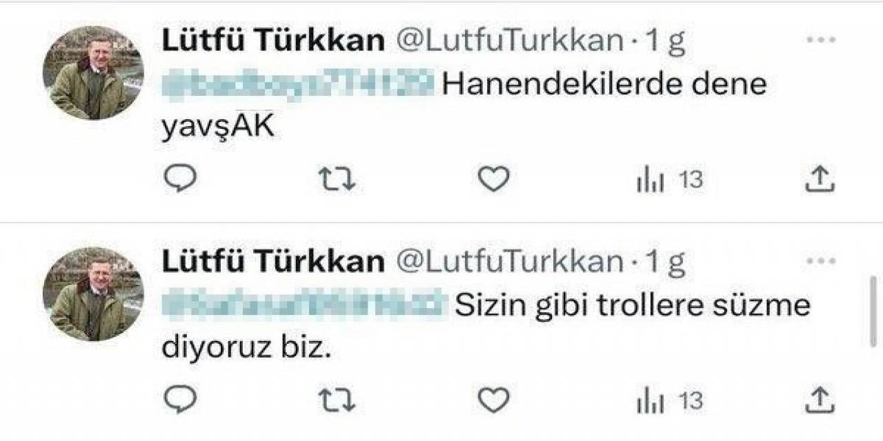 Lütfü Türkkan’ın O Sözlerine Ak Parti’den Tepki