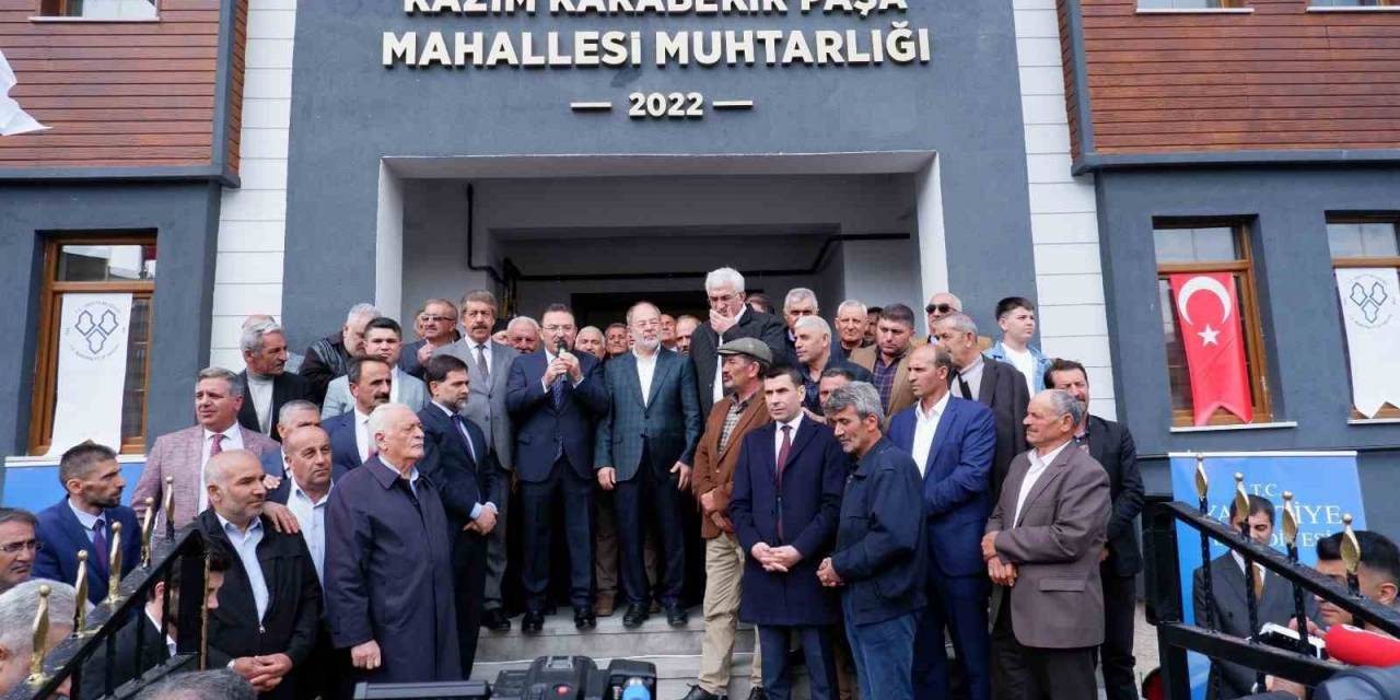 Yakutiye Belediyesi’nden Yeni Muhtarlık Binası